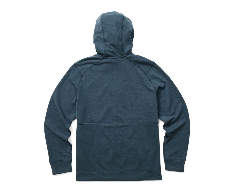 Merrell Jackets Navy - Timber Full Zip Hoody - Mens 28WISBAKP
